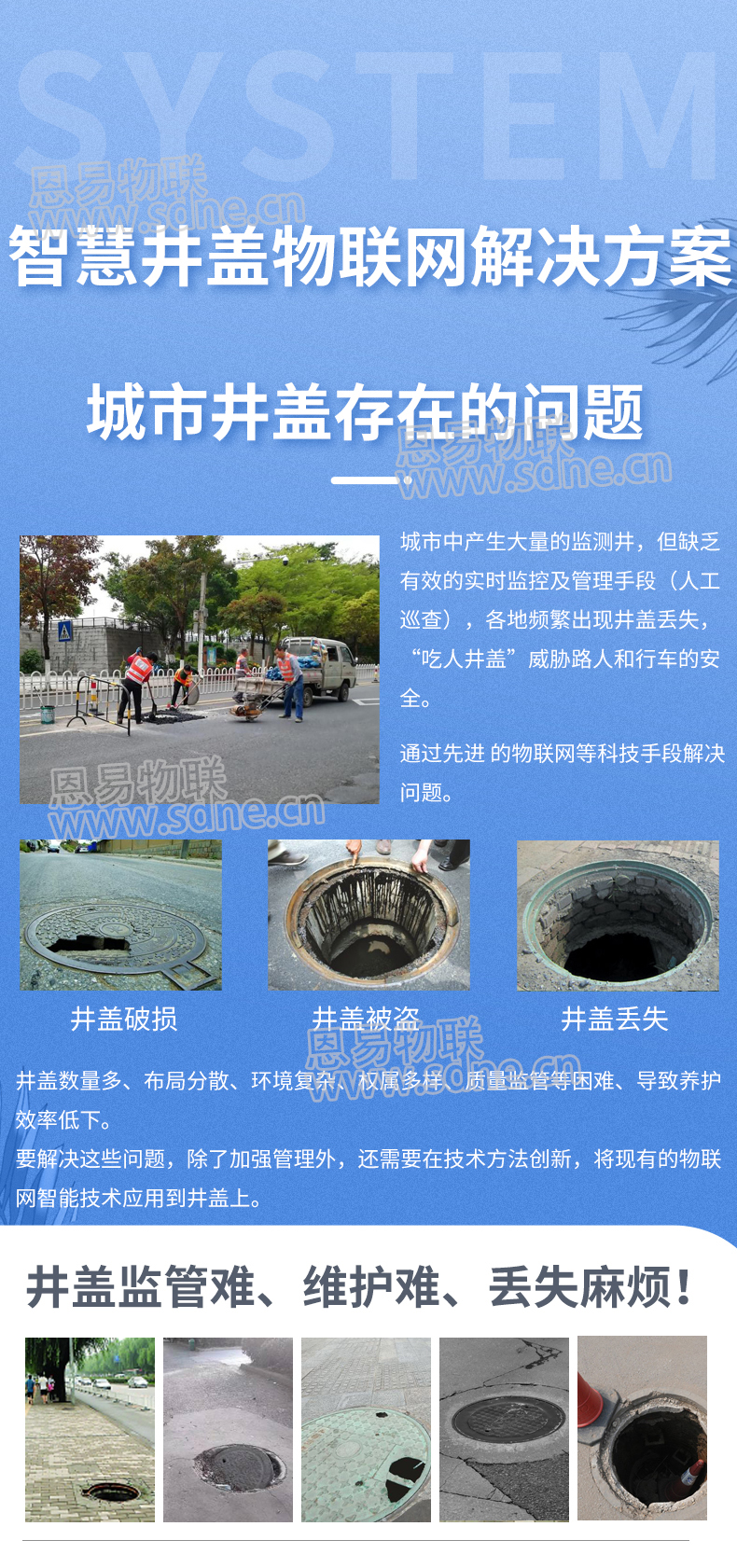 智慧井蓋物聯(lián)網(wǎng)